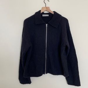 Everlane Oversized Boucle Sweater Jacket